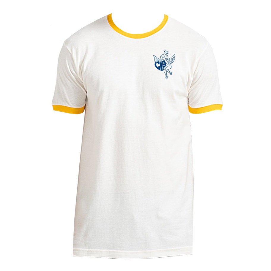 CIB Crew Heaven is a Halfpipe Unisex Ringer Tee