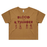 Hand in Hand Women's Crop Top Camel