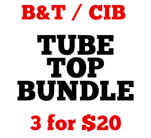 Three Tube Top Mystery Bundle