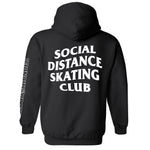 Social Distance Skating Club Pullover Hoodie