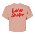 Later Skater Cult Crop Top