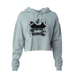 CIB Crew Heaven is a Halfpipe Women's Cropped Pullover Hoodie (Wholesale)