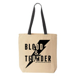 Blood & Thunder Bolt Tote Bag (Wholesale)