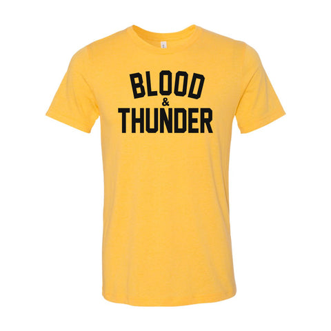 Blood & Thunder Signature Mustard Yellow T-Shirt