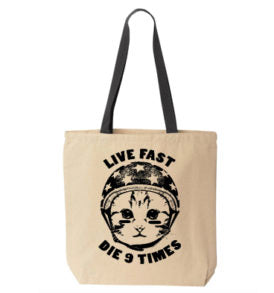 9 Lives Tote Bag (Wholesale)